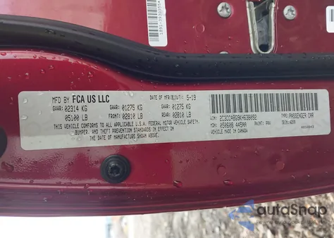 2019 Chrysler 300 300S from USA, damaged, VIN 2C3CCABG9KH638092